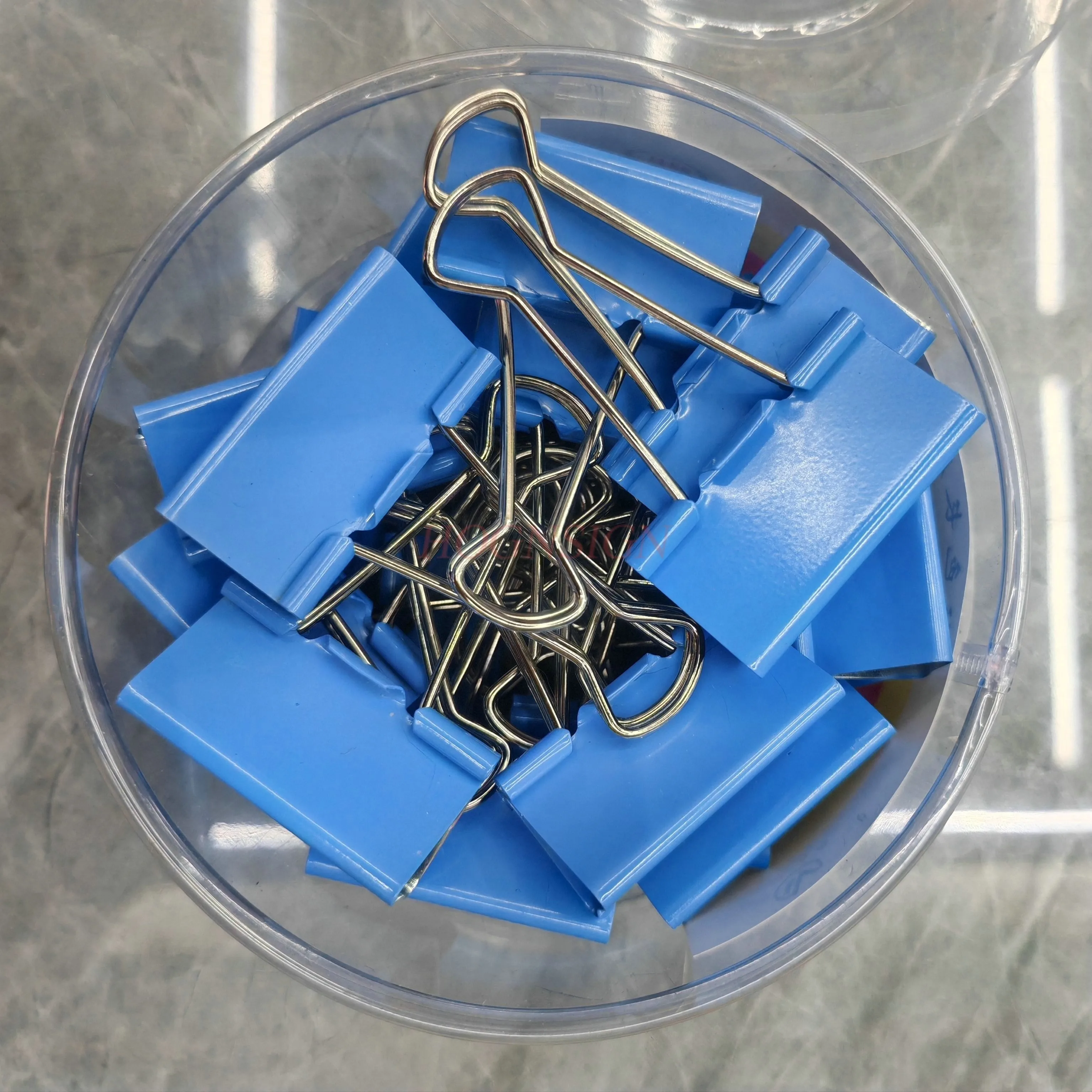24pcs/box Four color monochrome long tail clip, monochrome phoenix tail clip, tailtail clip, fish tail clip, reverse tail clip view 2