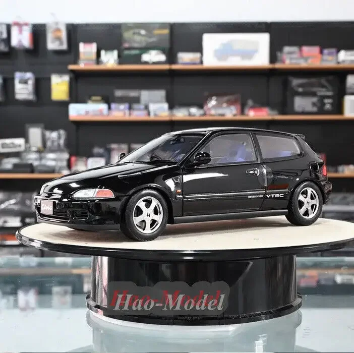 LCD 1:18 For Honda Civic Type R EG6 Mk5 Alloy Diecast Car Model Simulation Toys Boys Birthday Gifts Hobby Display Ornaments