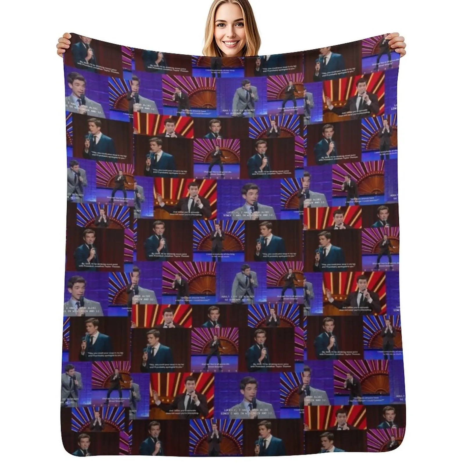 John Mulaney - Netflix Specials Throw Blanket Decorative Throw Summer Beddings Sofa Quilt funny gift Soft Plaid Blankets