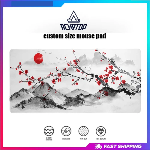 Imagen 2 del producto Alfombrilla de ratón para ordenador XXL, alfombrilla para teclado, alfombrilla para ratón, Japón Sakura Gamer, alfombra suave para oficina, alfombrilla para mesa, alfombrilla para ratón de escritorio