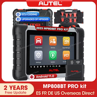 Autel MaxiPRO MP808BT PRO Kit Diagnostic Scanner Automotive Online ECU Coding Tool, Active Test, 38+ Services, 2-Yea Free Update