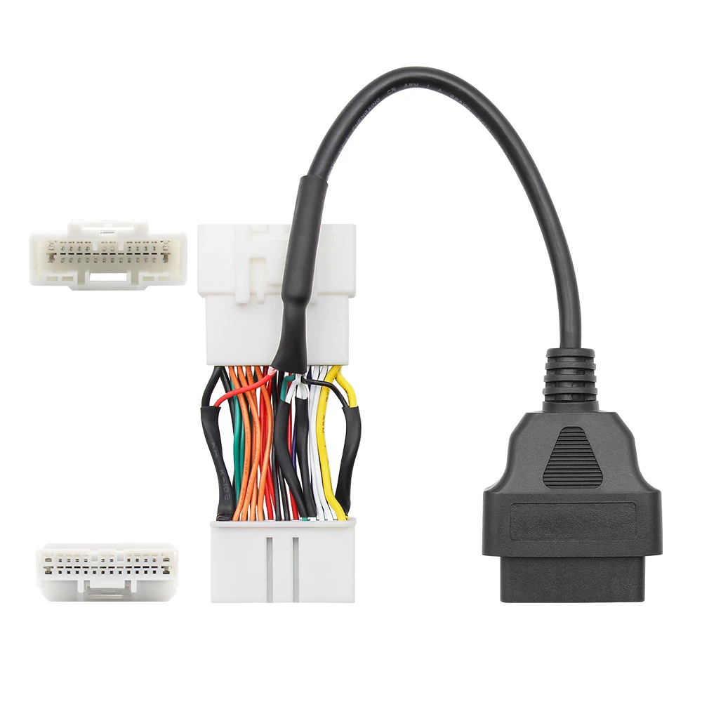 OBD2 Cable For Tesla Model 3 OBD Diagnostic Car Tools 12/20/26Pin Male Female to 16Pin Cable for Tesla Model Y X Auto Adapter