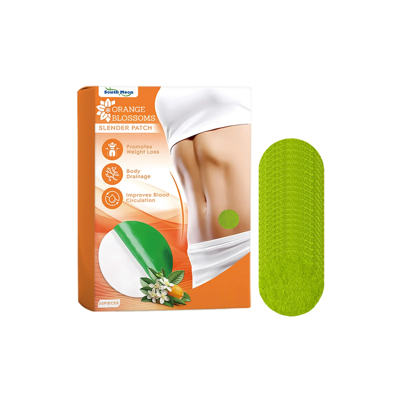 Detox Slimming Patch Tighten Belly Fat Burner Enhance Metabolism Reduce Leg Cellulite Eliminate Body Toxins Waist Shaping Patch