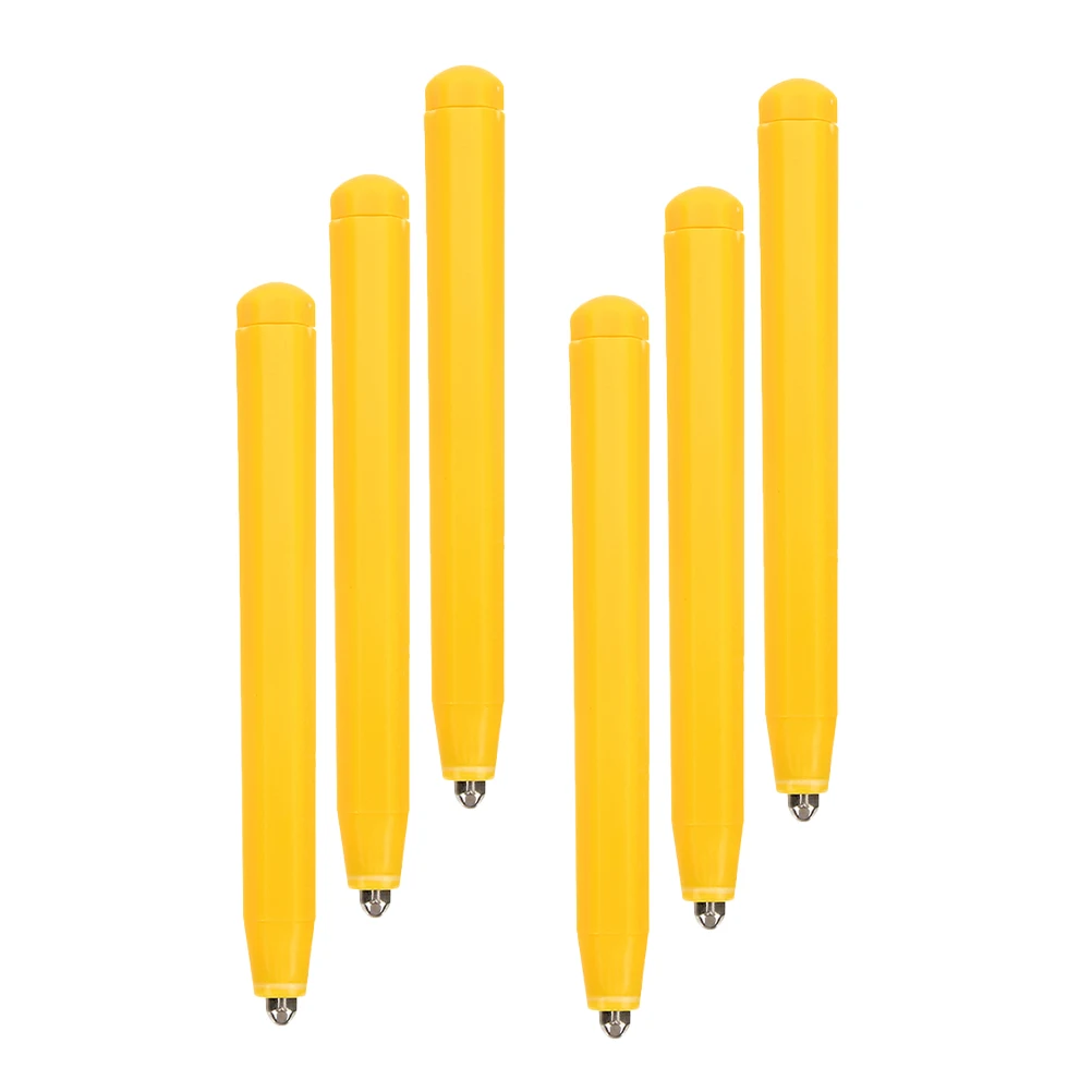 6pcs Magnetic Drawing Pens Replacement Stylus for Painting Tablet Plastic Board Toys Magnet Pen Gaming Accessories