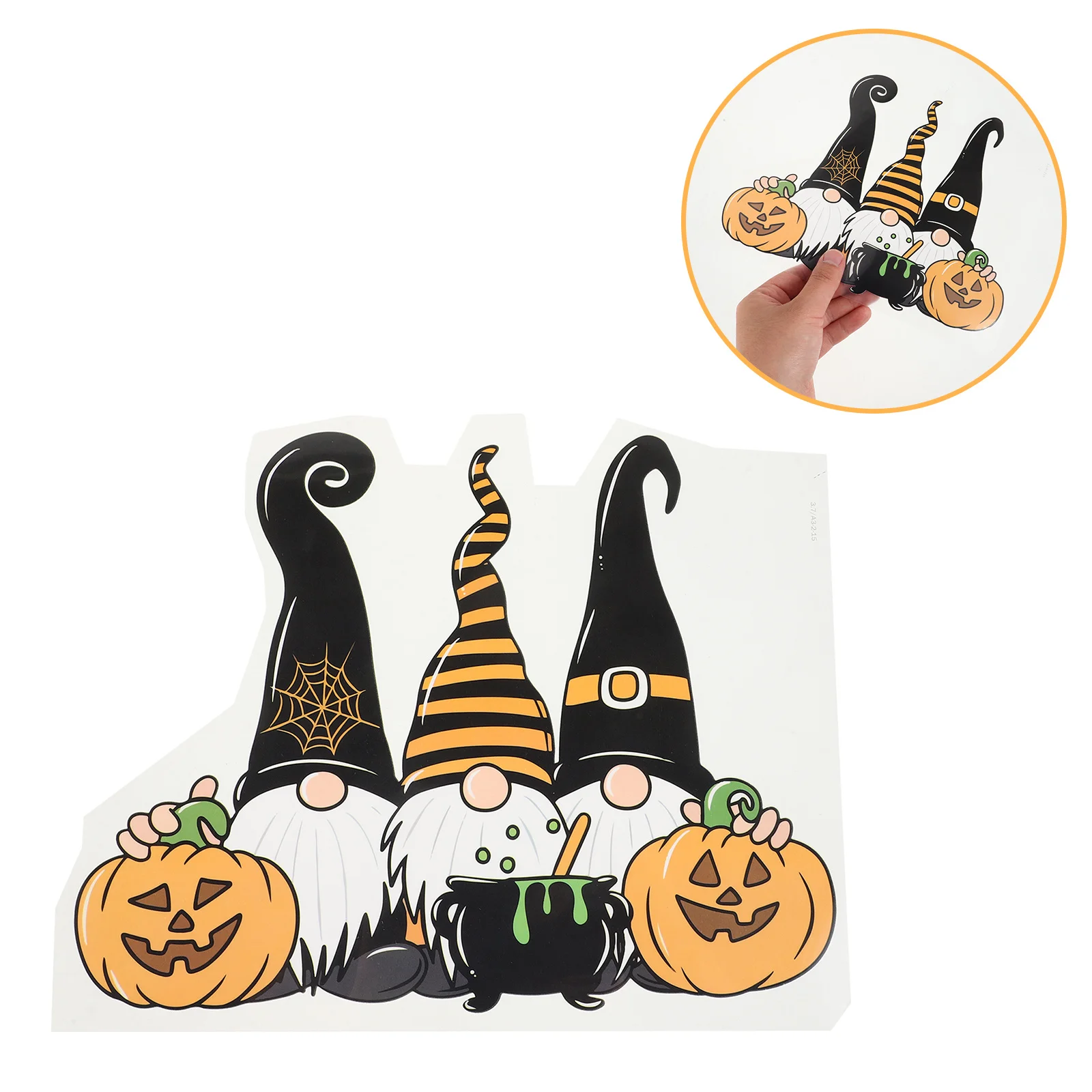 

4Pcs Halloween Theme Iron on Transfers for T Shirts Clothing Heat Transfer Decals DIY Stickers for Clothes Seasonal Apparel