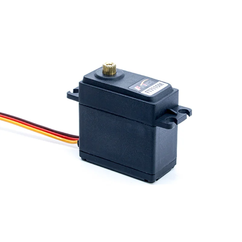 

FEETECH FT7115M Цифровой пластиковый корпус 15 кг 180 градусов ШИМ с металлической шестерней Сервопривод RC Модель Вертолеты Мини 180 градусов RC 5 кг