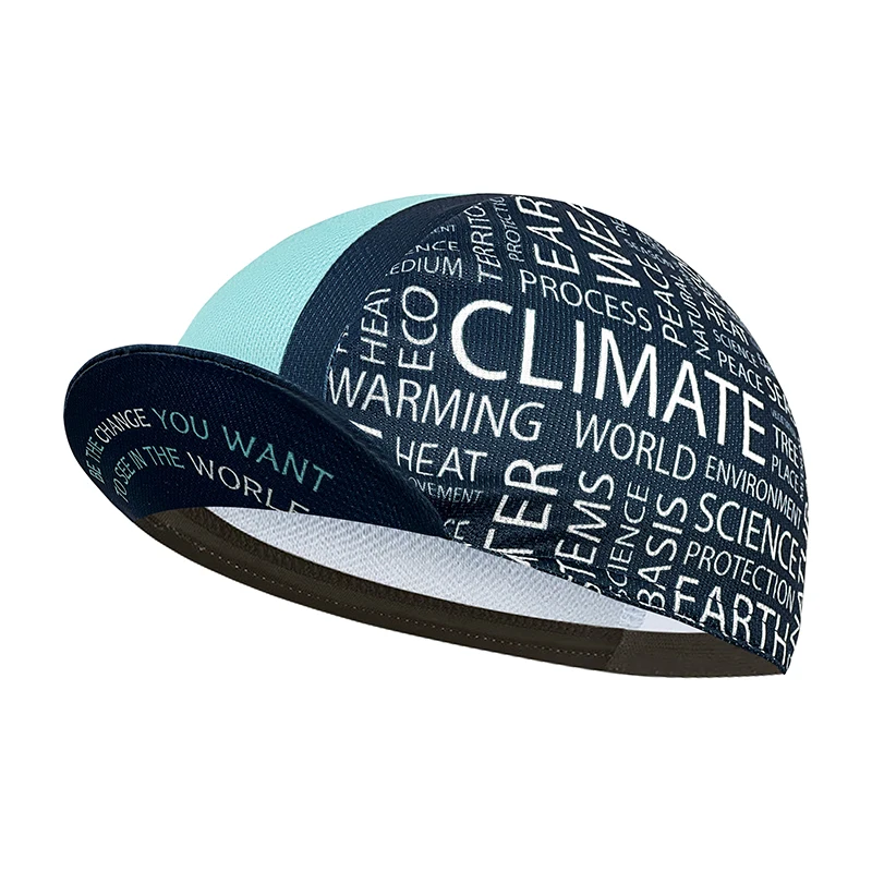 New Cycling cap, polyester sweat absorbent, classic, neutral, durable