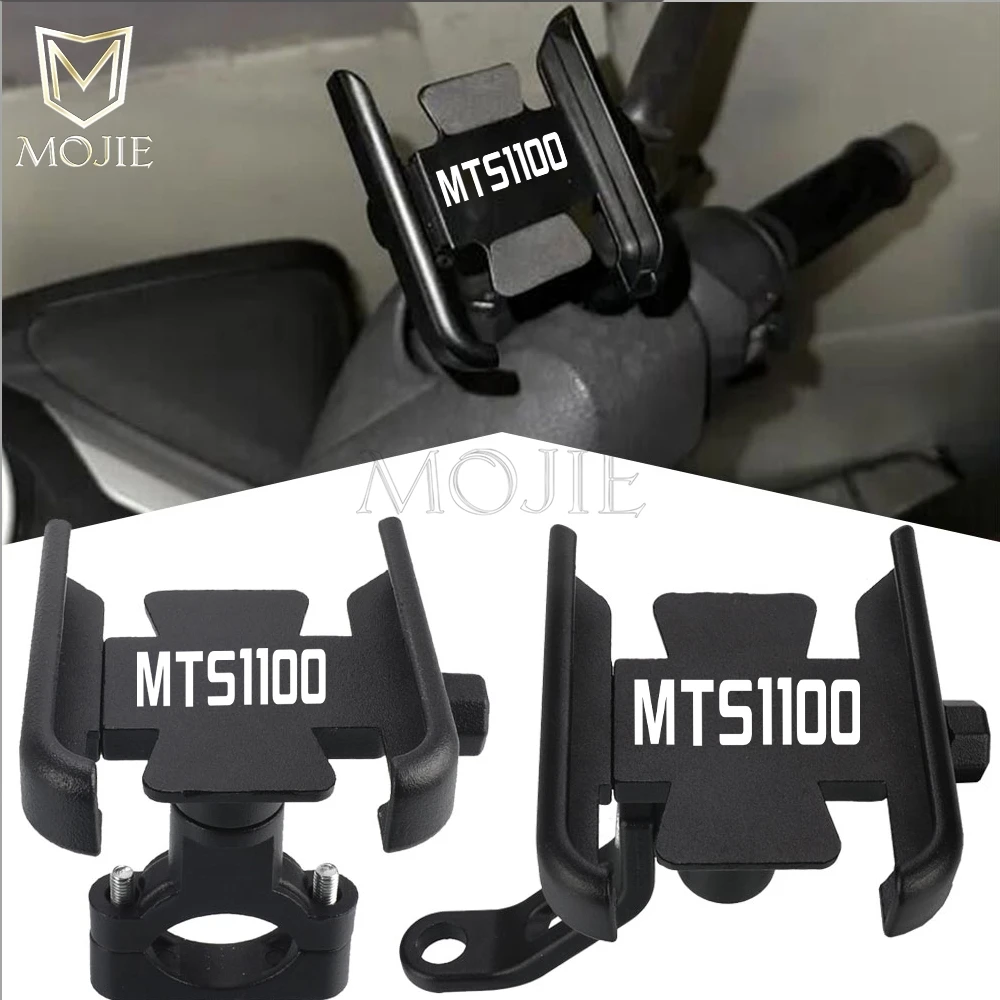 For DUCATI Multistrada 950 1000 1100/S 1200/S/Pikes Peak/Sport/Touring 1260/S Mobile Phone Holder 360Rotate Handle Mirror Base