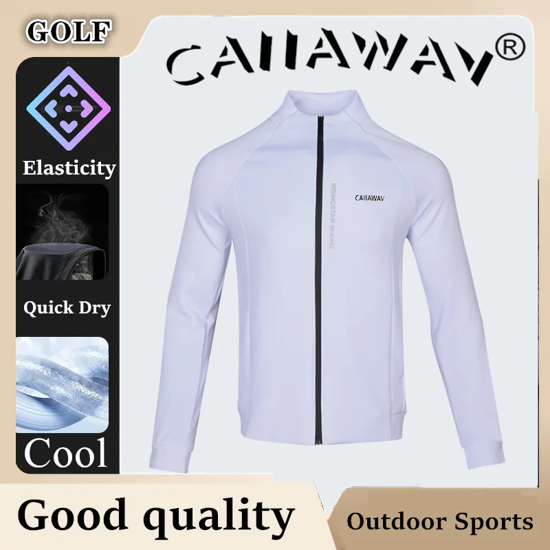 

Authentic CAIIAWAV Golf Coat Men's Clothing Coat Sports Leisure Comfortable Long Sleeve GOLF Coat Men's