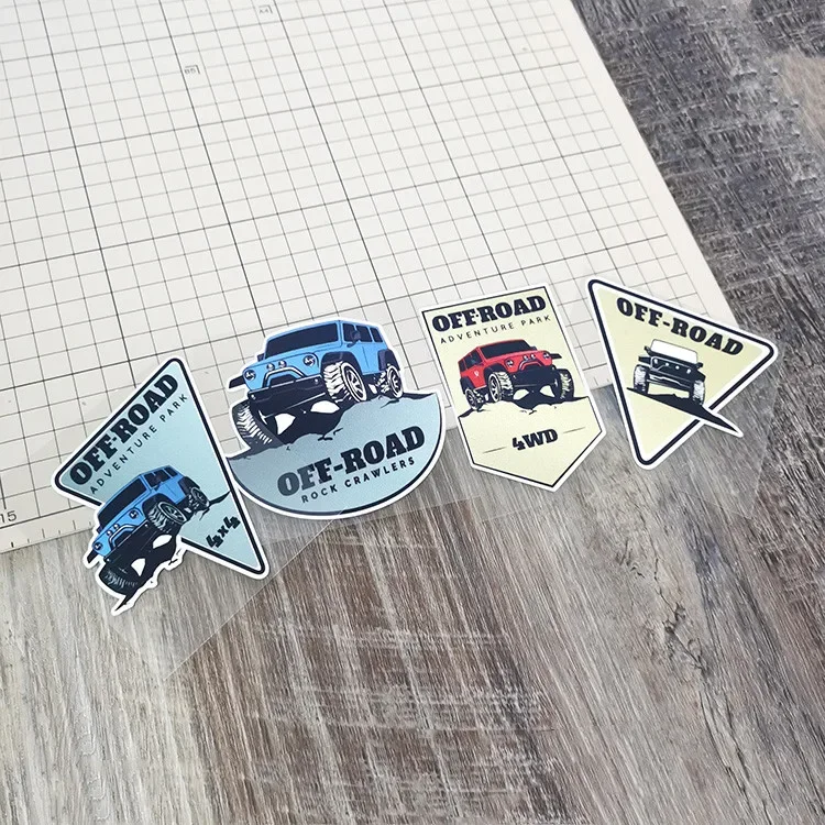 

Motorcycle Sticker for Outdoor 4WD Off Road Adventure Park Rock Crawlers Car Styling Sticker Decals Motocross Auto Reflective