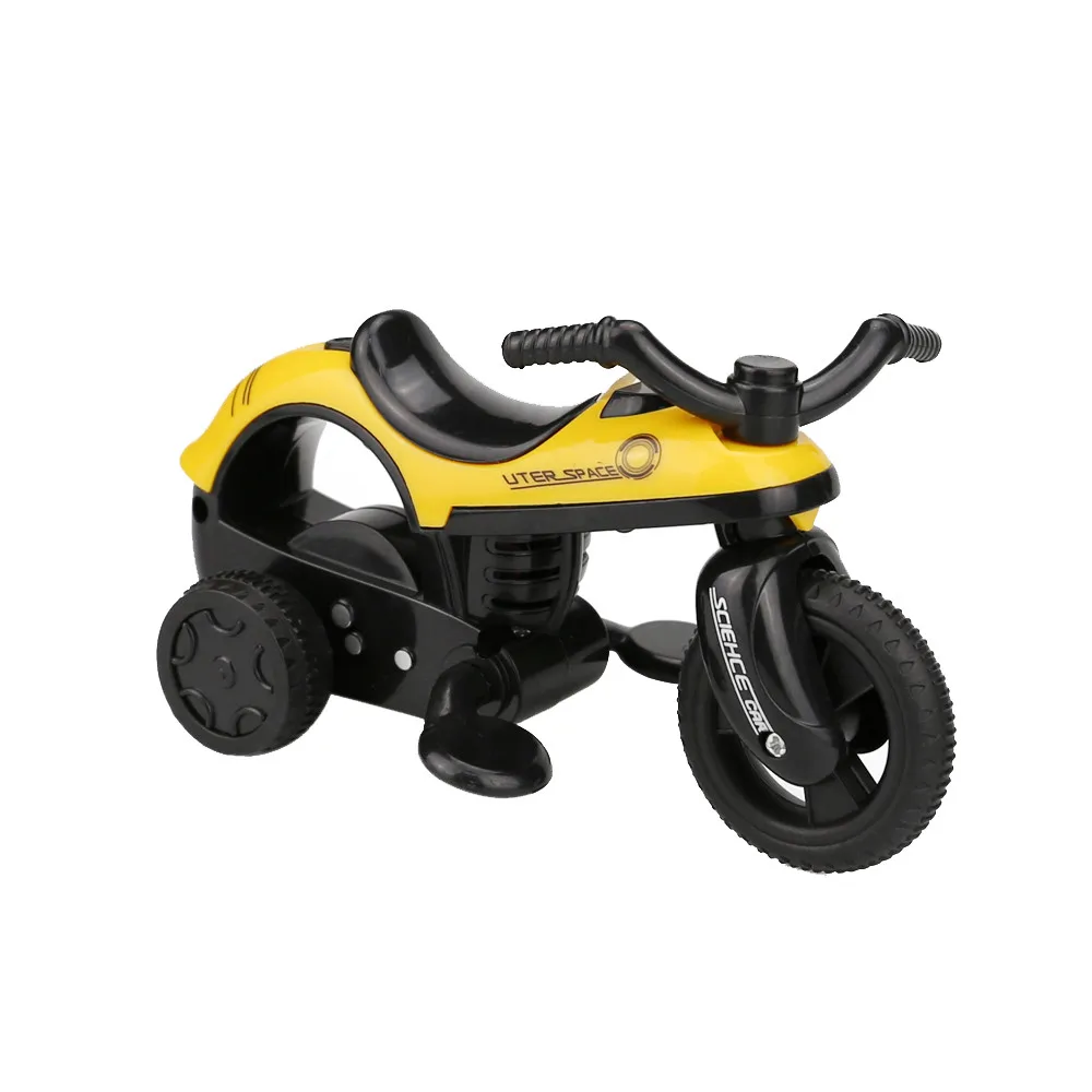 Boy Motorcycle Model Toy Pull Back Car Bicycle Mini Car With Big Tire Wheel Model Children's Educational Toys Toy Christmas Gift