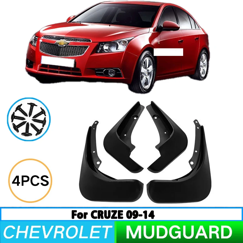 For Chevrolet 2009-2014 Cruze Hatchback Car Tire Fender Splash Wound Front and Rear Wheel Fender Auto Parts