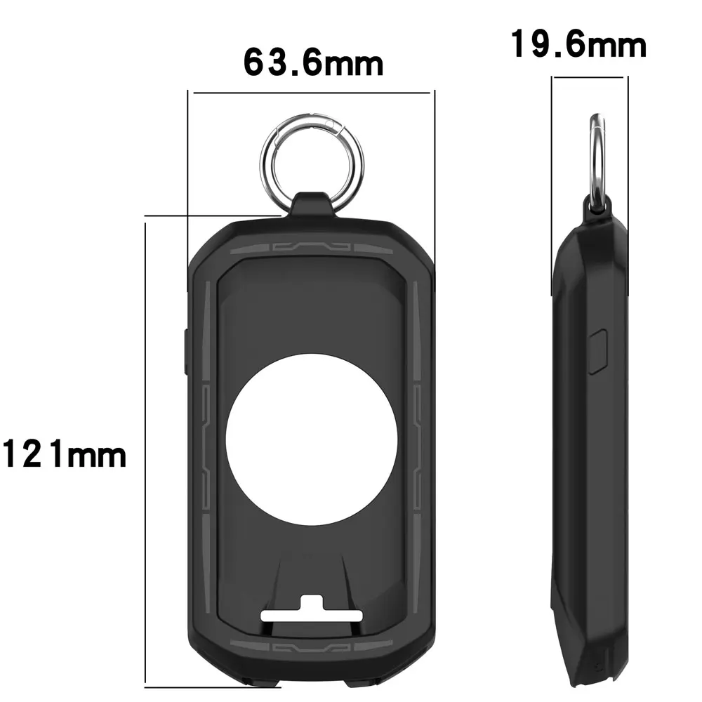 Silicone Case + Films for Garmin Edge 1050 Accessories Screen Protector Film & Soft Protective Full Case Cover