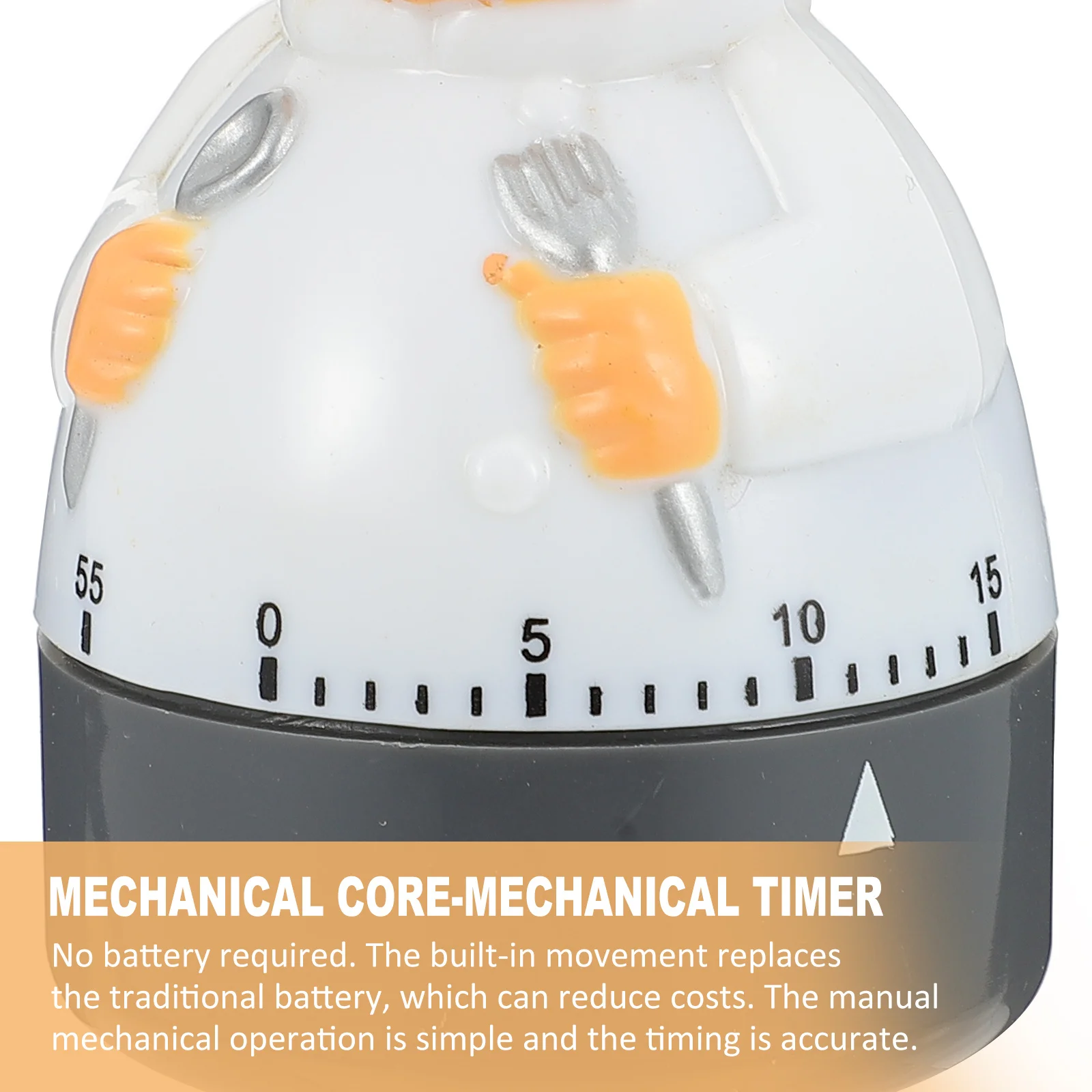 

Kitchen Timer Cartoon Mechanical Cooking Timer Reminder for Nap Time Management in Kitchen Bathroom Office Use