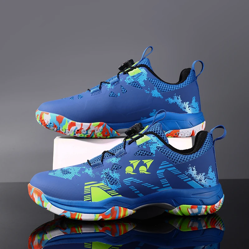 Sepatu Badminton Anak Laki-laki Perempuan Sepatu Badminton Voli Sepatu Olahraga Latihan untuk Pelajar Pria Wanita Sepatu Tenis Jaring