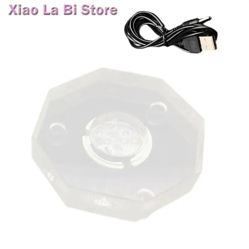 

XXFD Colorful Illuminated Base With Stable Rotation for Collectible Presentation