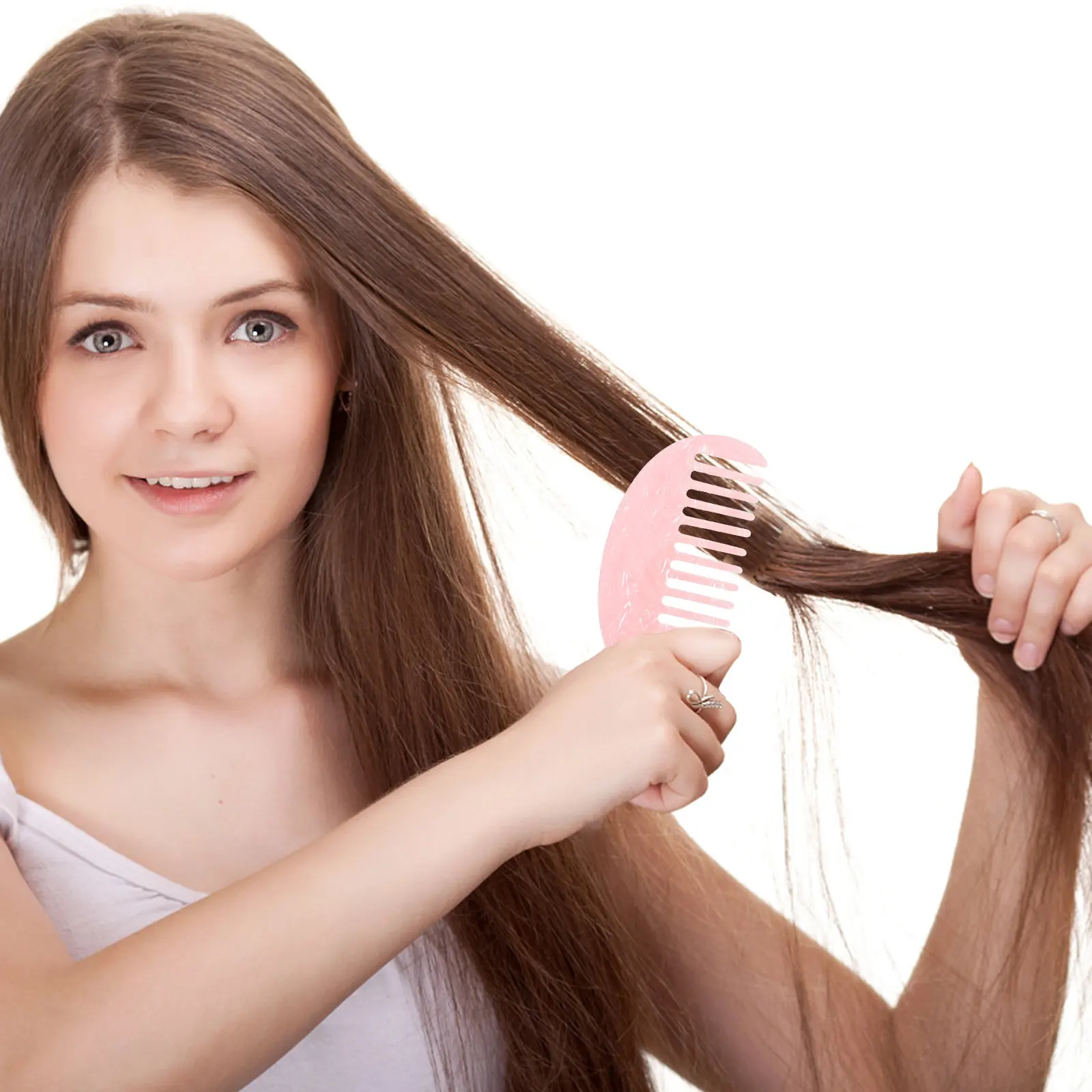 

2 шт. ацетатных расчесок для волос для женщин, французские боковые зажимы, ретро-расческа для челки, расческа с мелкими зубьями для распутывания волос, инструмент для укладки волос