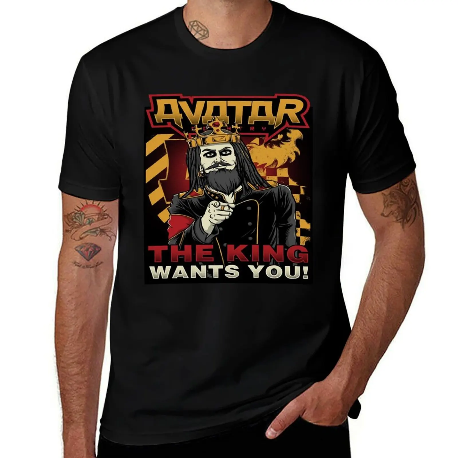 avatar band For Fans T-Shirt t shirt man plain T-Shirt