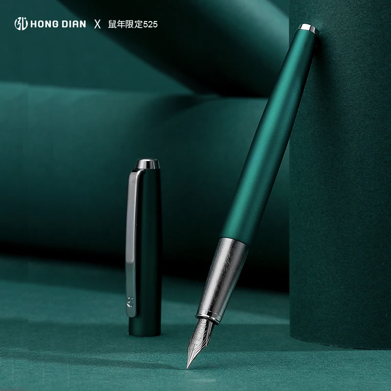 LT Hongdian Fountain 525 Bent Nib Calligraphy Pen Limited Year of the Rat Edition Custom Engraving