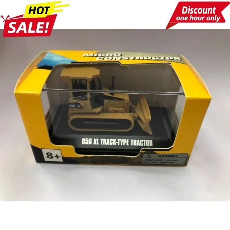 DM 1:100 for CAT D5G XL Caterpillar Bulldozer Forklift Alloy Engineering Truck Model 85971DB