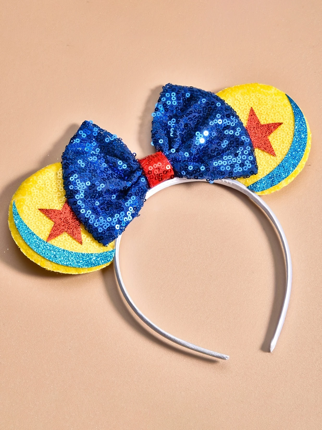 Disney Sequin stereo ears Cartoon series Headband Travel fashion Birthday party back-to-school wedding accessories