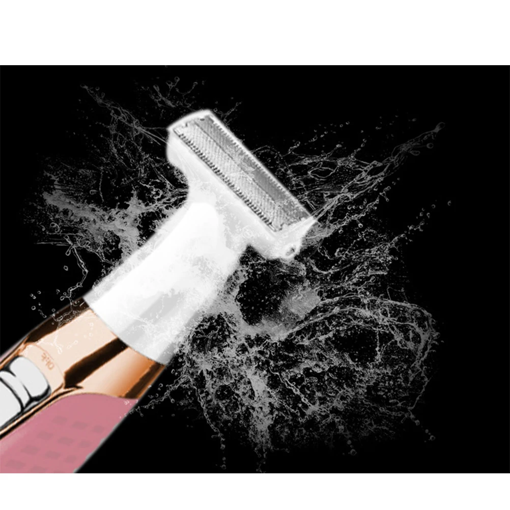 

Electric Razor Hair Shaver Removal Tool Instrument Device Pink Epilator Body Miss