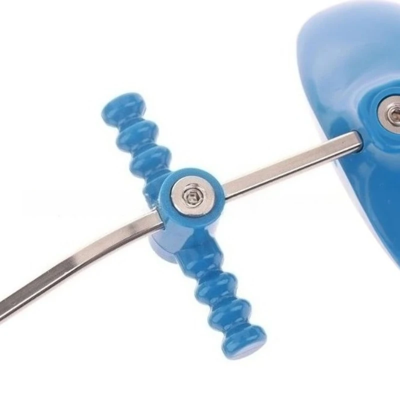 

2 sets Dental Orthodontic Forward Pull Headgear Facemask With Single Lever Adjustable for Underbite Correction Dentist Tools