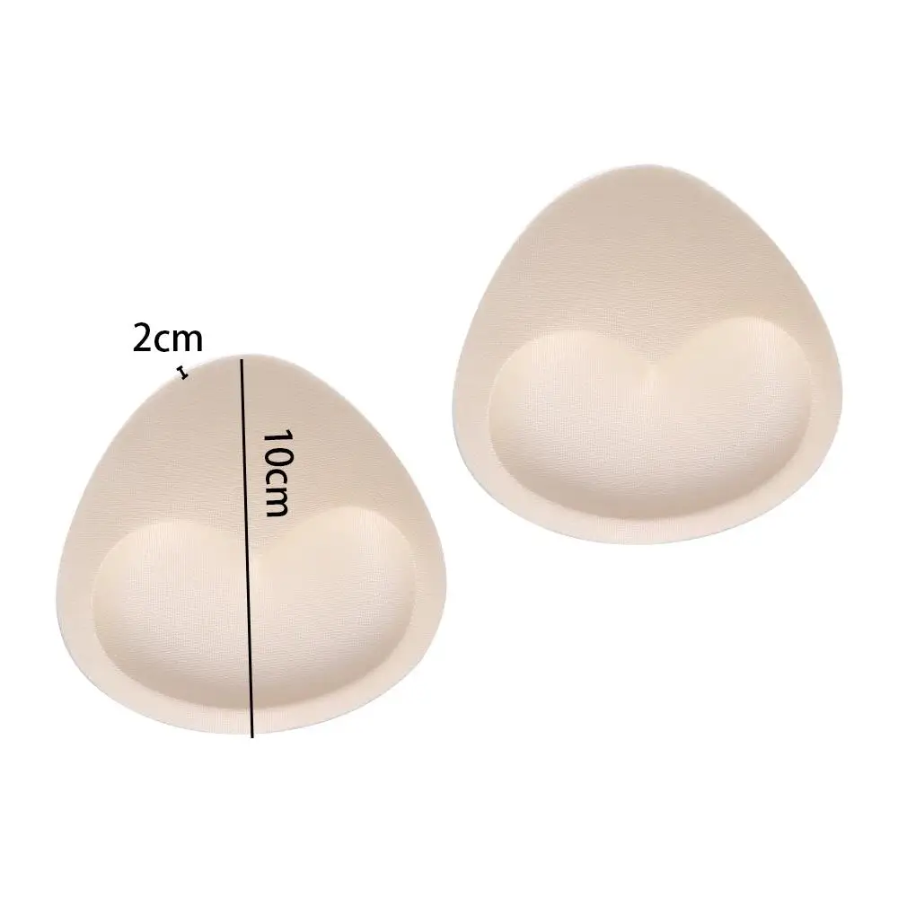 Up Intimates Accessories Enhancer Heart Inserts Cups Sponge Pad Inserts Chest Thicker Chest Pads Breast Bra Women Chest Cups