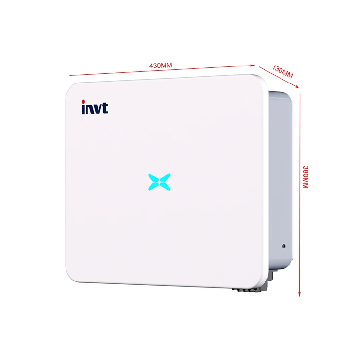 Inverter Tenaga Surya TLF INVT XG12KTR Gelombang Sinus Murni Tiga Fasa Terhubung Jaringan 12kw