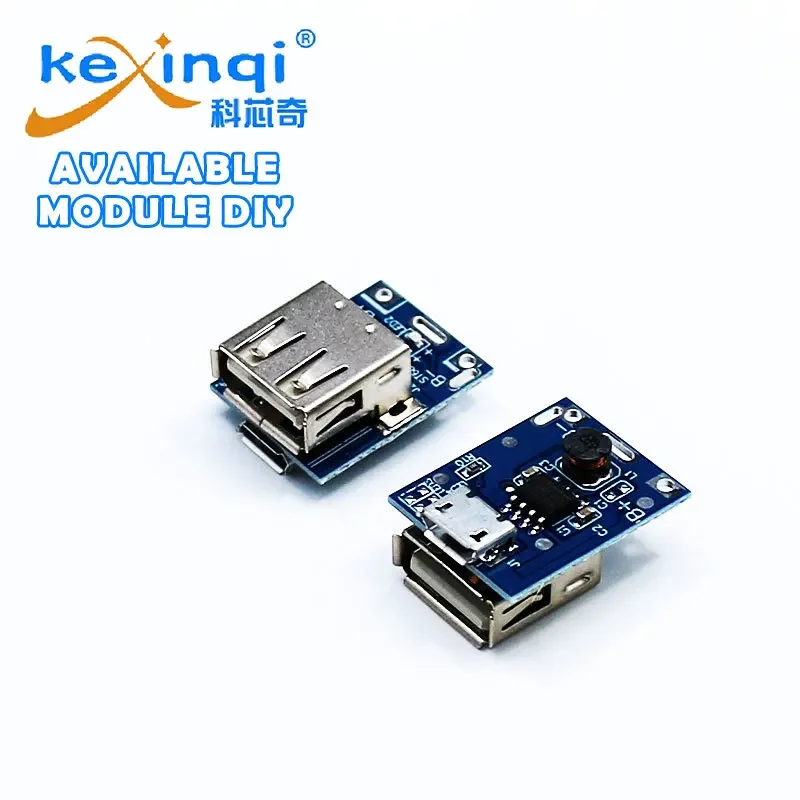 10pcs 5V Boost Converter Step-Up Power Module Lithium Battery Charging Protection Board LED Display USB For DIY Charger 134N3P