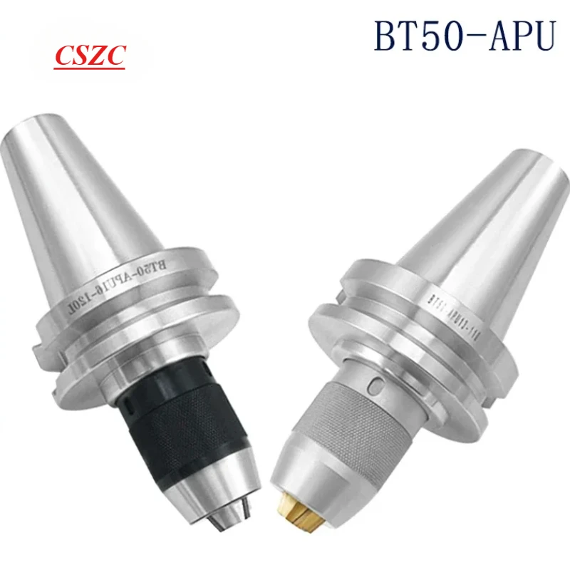 

NEW high precision bt50 apu13 apu16 Milling Disk Connecting Handle CNC Cutting Accessories bt apu tool holder spindle 110L 180L