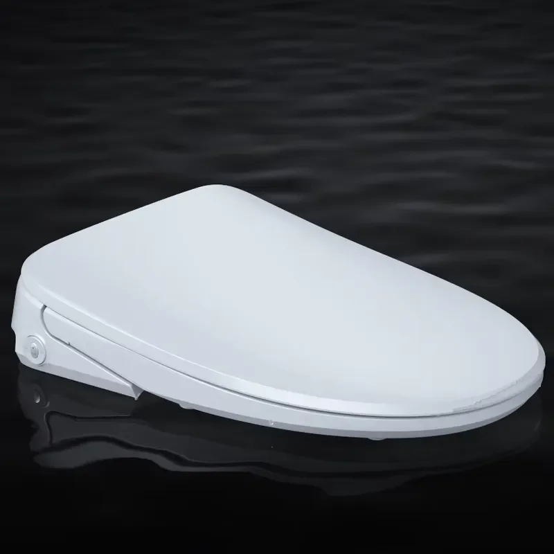 Smart Electric Bidet Seat with Remote Control Heated Seat Auto Deodorizer Slow Close Lid Ultra Thin Design for Modern