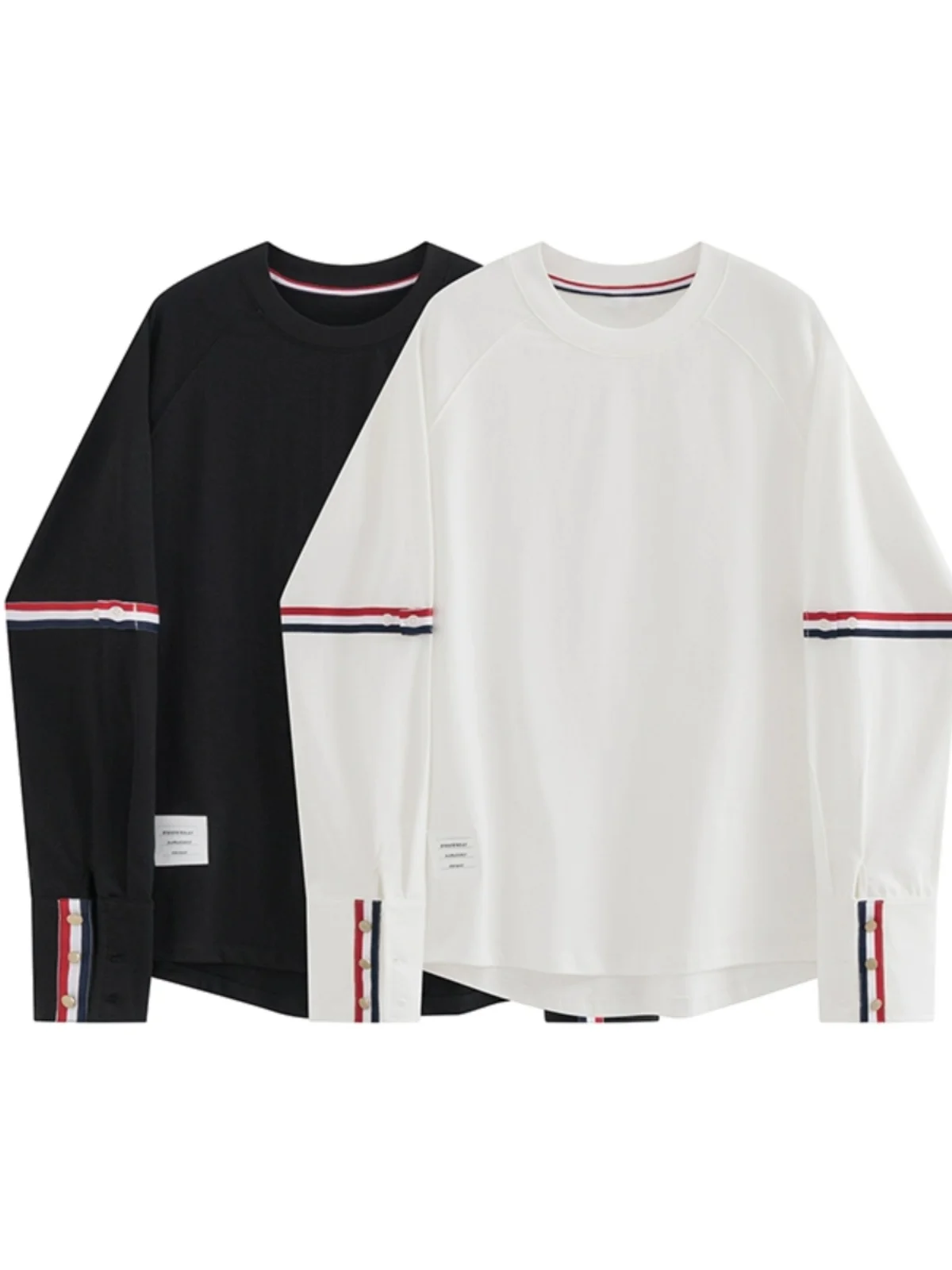 Loose Long Sve T-irt Women's Autumn Winter New Sle Casual Faion Basic irt Cotton Material Striped Pattern