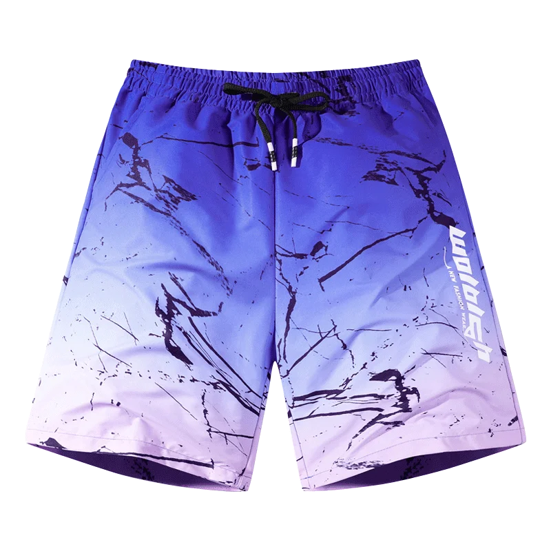 

Summer's New Five-inch Pants Men's Trendy Gradient Shorts and The Must-have Thin Cool and Casual Style Pants for Summer