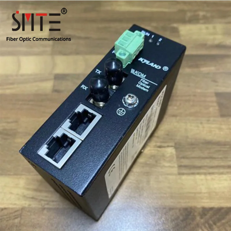 كيلاند KOM300F-1M2T-ST05-H1 RJ45 محول الوسائط 10/100Base 1310nm 5KM متعدد الأوضاع دوبلكس مزدوج الألياف ST 10/100Mbps جهاز الإرسال والاستقبال #2