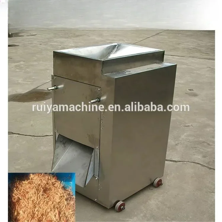 Afbeelding 7: Tekenmachine Kippenhaar-maakmachine Industriële vleesdraadmachine Draad