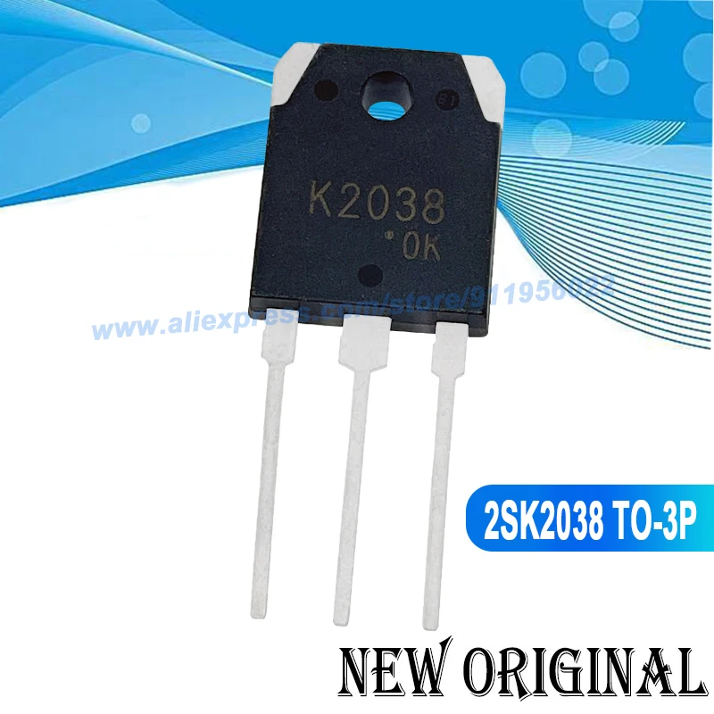 (5 Pieces) K2038 2SK2038 TO-3P 800V 5A 2SC3657 C3657 2SK2873 450V 8A 2SK1998 K1998 2SC5025-0 C5025-0  TO-3P