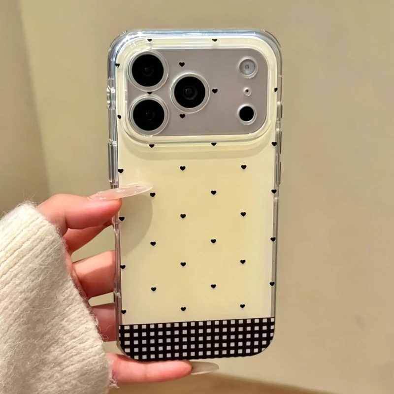 Phone Cases Brown - Kahverengi Kareli Kalp Desenli Koruyucu Telefon