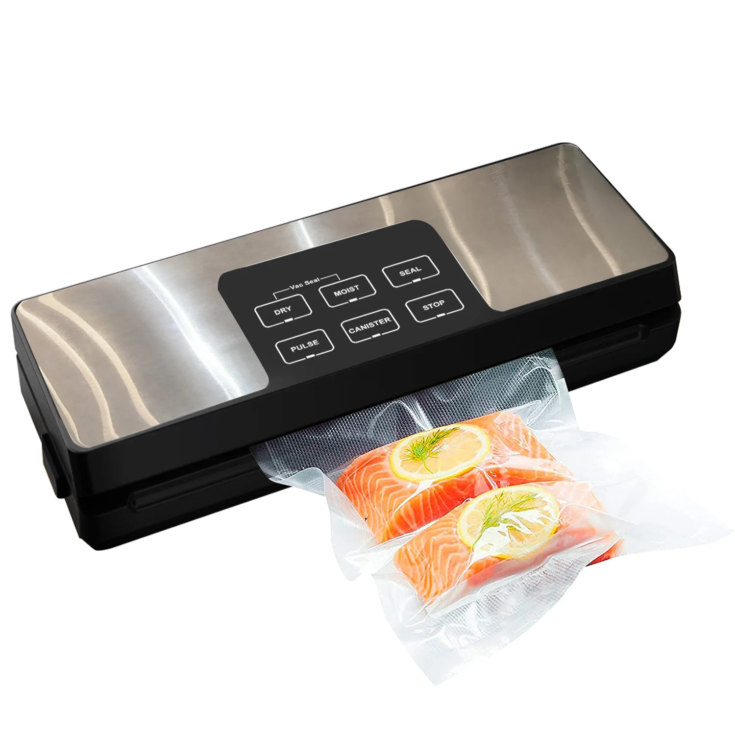 Wholesale Vacuum Packing Machine 80Kpa Food Saver 100w Kitchen Household Vacuum Small Sealer