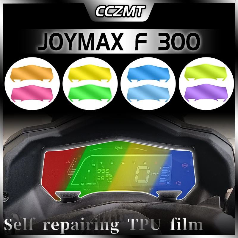 Per SYM JOYMAX F300 moto cruscotto protezione dello schermo strumento pellicola Cluster accessori per la protezione dai graffi