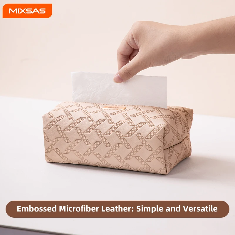 

Коробка для салфеток MIXSAS с принтом, водонепроницаемая, складная, из микрофибры, стильный чехол-держатель для салфеток для дома и автомобиля