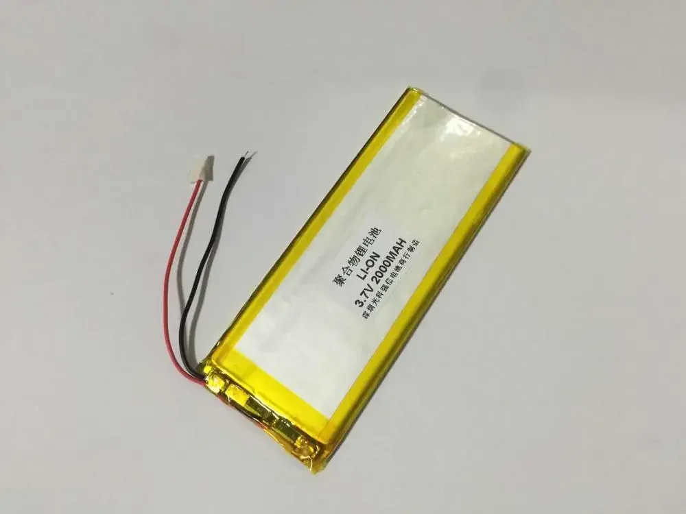 Новая подлинная полимерная литиевая батарея 3,7 В, высота 2000 мАч, анти-новая горячая аккумуляторная батарея для мобильного телефона, прочная электричество