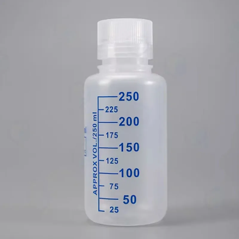 

Scaled PP small mouth blue scale plastic reagent bottle high temperature and high pressure sterilization 250ml500ml1000ml