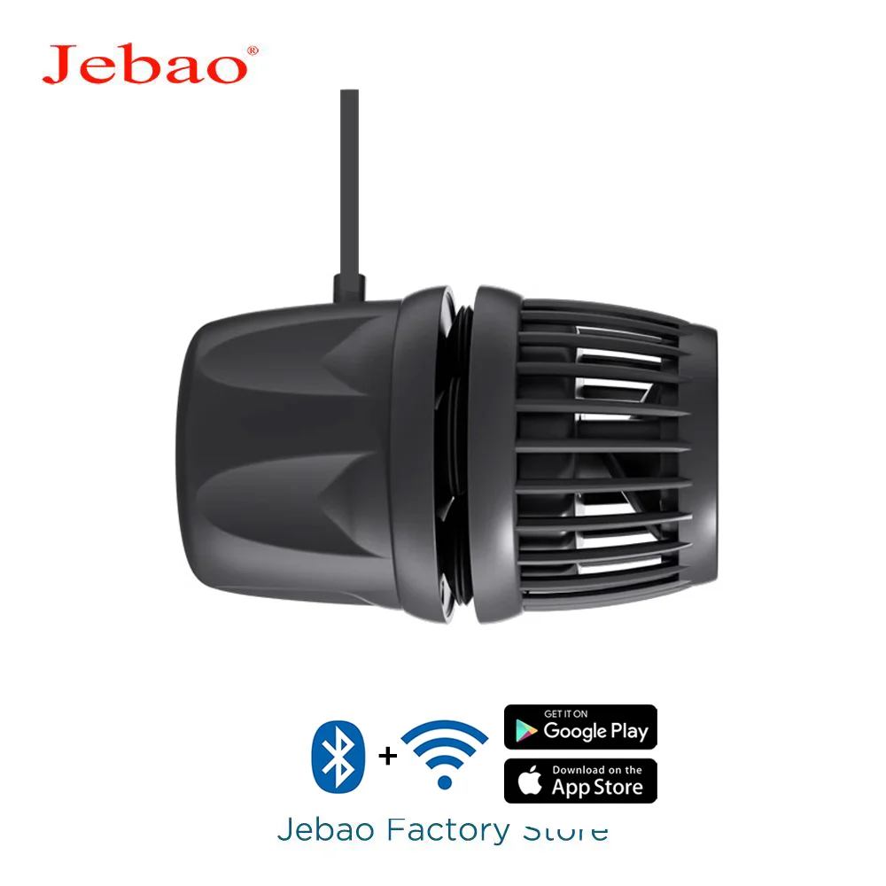 Jecod Jebao Dmp-10M/20M/30M/40M nouveau Bluetooth WiFi App dispositif sans fil Aquarium ondeemaker pompe eau douce eau salée Aquarium