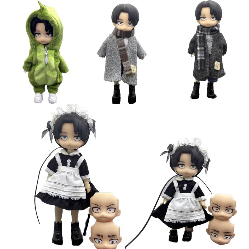 الأصلي Ob11 دمية BJD ليفي أكرمان صندوق أعمى الشكل لعبة Pixiv صندوق أعمى أنيمي Kawaii المنقولة دمية لعب طفل حلية الهدايا #1