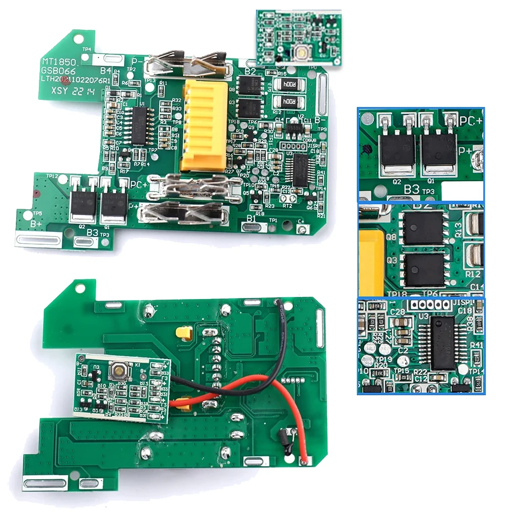 

1/2/3 шт. BL1830 литий-ионный аккумулятор BMS PCB плата защиты от зарядки для электроинструмента Makita 18 В BL1815 BL1860 LXT400 bl1850