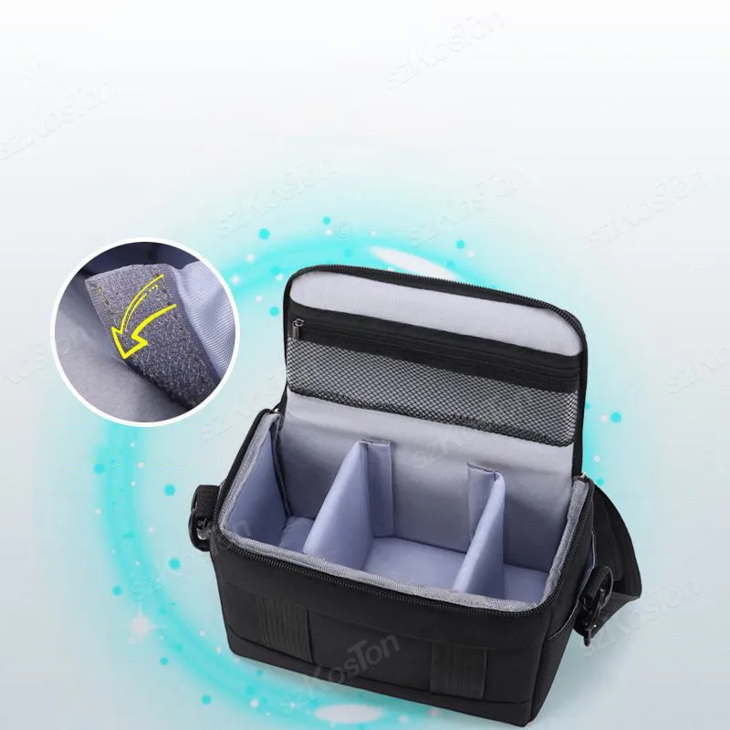 Portable Single Shoulder Camera Bag Carrying Travel Case Waterproof Photography DSLR Handbag For Canon Nikon Sony Fuji Panasonic