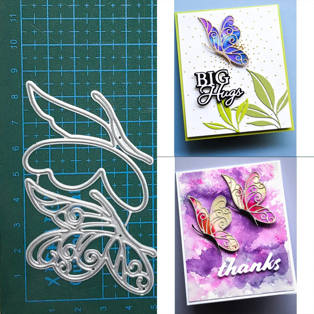 butterfly Metal Cutting Dies Embossing Stencil DIY Scrapbooking Paper Cards Album Making Decorative Craft Cut Template