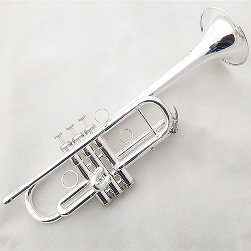 

C key trumpet streamline body trompeta professional