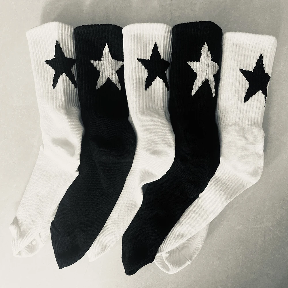 

5 Pairs Women's Breathable Sports Autumn and Winter Socks Bicycle Basketball Running Women's Camping Hiking Socks